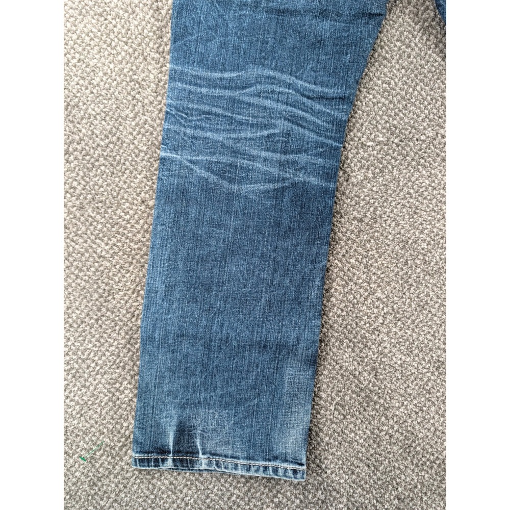 BKE Tyler Straight Leg Jeans Mens 34R Medium Wash Denim Stretch Blue - Picture 16 of 16